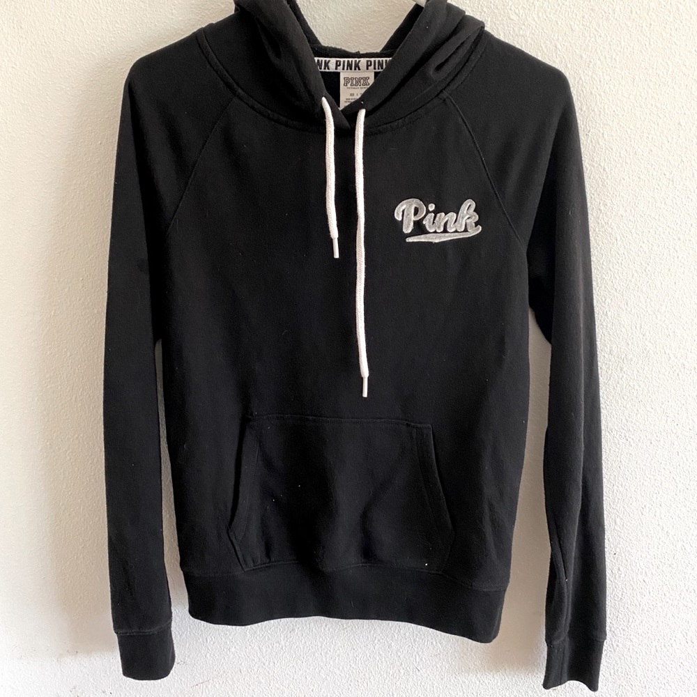 Black XS PINK hoodie